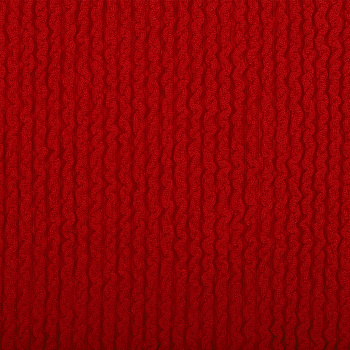 Ткань трикот. Бифлекс жатка арт.TBY-JB-03 490г/м² 92% ПЭ 8% спандекс шир.80см цв.3 красный уп.1м