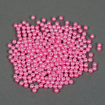 Бусины MAGIC 4 HOBBY круглые перламутр 6мм цв.096 яр.розовый уп.500г (4838шт)