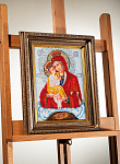 Набор для вышивания бисером КРОШЕ арт. В-170 Богородица Почаевская 20x27 см