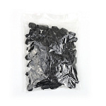 Наконечник пластиковый для шнура TBY.0144 (13х18мм, отв.4мм) цв.черный уп. 100шт