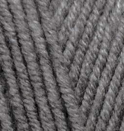 Пряжа для вязания Ализе Lana Gold Plus (49% шерсть, 51% акрил) 5х100г/140м цв.182 средне серый