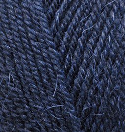 Пряжа для вязания Ализе Alpaca Royal (30% альпака, 15% шерсть, 55% акрил) 5х100г/280м цв.058 т.синий