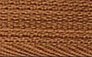 Молния пласт. юбочная №3, 20см, цв.F284 (274) золотисто-коричневый уп.50шт