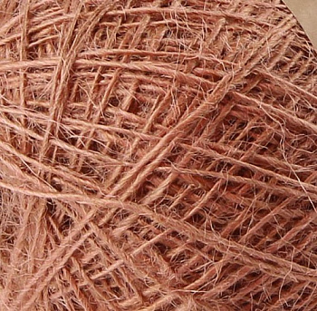 Пряжа для вязания ПЕХ Аграмант (100% джут) 5х100г/360м цв.030 (010) терракот