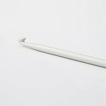 30820 Knit Pro Крючок для вязания афганский Basix Aluminum 2мм/30см, алюминий, серый