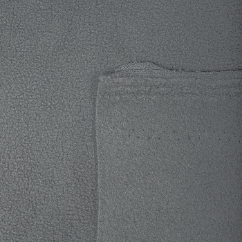 Ткань флис 2-х ст. TBY-0059-307 190 г/м² 100% ПЭ шир.150см  цв.S307 серый уп.1м