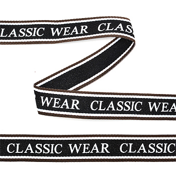 Тесьма-стропа декоративная TBY Classic wear арт.TPP03201 шир.20мм цв. черный уп.45,7м