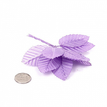 Цветы (листочки) MAGIC 4 HOBBY арт.MG-FA73-11 уп.10шт цв.10 фиолетовый