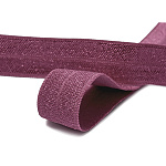 Резинка TBY бельевая Окантовочная блестящая 15мм розовый рубин S256 уп.50 м
