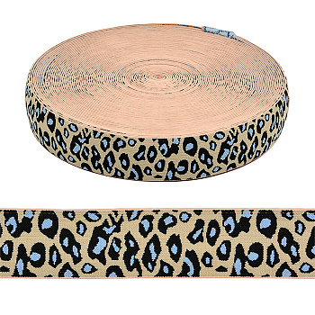 Резинка TBY декоративная мягкая Леопард шир.40мм арт.ET.40T01 уп.25м