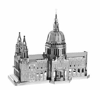 Объемная металлическая 3D модель арт.K0060/B31156 Saint Paul's Cathedral 10,2х3,6х9,4см
