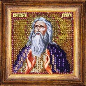 Набор для вышивания ВЫШИВАЛЬНАЯ МОЗАИКА арт. 129ПМИ Святой Пророк Илия 6,5х6,5см
