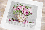 Набор для вышивания LUCA-S арт. BA2319 Розовые розы 43х35 см
