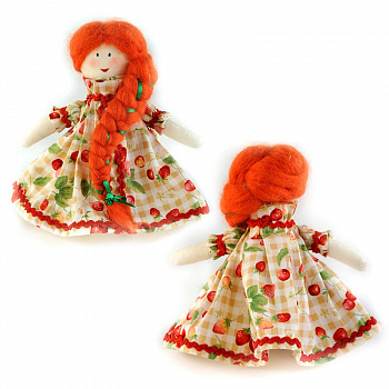 Набор для изготовления текстильной куклы арт.ПРМ-602  МАШЕНЬКА 15,5 см