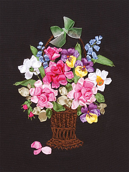 Набор для вышивания PANNA арт. C-1157 Цветы для любимой 19,5х26 см