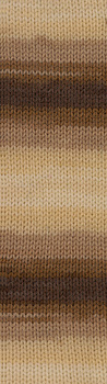 Пряжа для вязания Ализе Baby Wool Batik (20% бамбук, 40% шерсть, 40% акрил) 10х50г/175м цв.3050