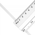 Резинка латексная для купальников 05мм гладкая TBY-48419 цв.белый уп.10м (±0,5м)