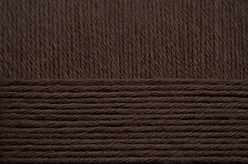 Пряжа для вязания ПЕХ Школьная (100% акрил) 5х50г/150м цв.251 коричневый