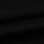 Ткань курточная TBY Дюспо 240T с пропиткой PU MILKY 80г/м² S580 черный 150 см уп.1м