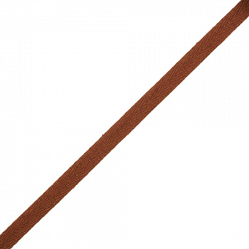 Тесьма киперная 10 мм хлопок 2,5г/см арт.УЛ.753.10 цв.коричневый уп.200м