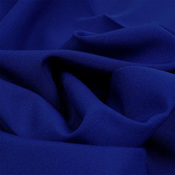 Ткань Габардин кач-во Фухуа 180 г/м² 100% полиэстер шир.150 см арт.TBY.Gbf.24102.5 цв.05 синий уп.3м