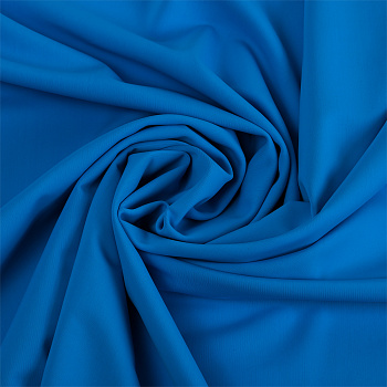 Ткань трикот. Бифлекс матовый арт.TBY-B-2002 200г/м² 82% нейлон 18% спандекс шир.150см цв.2002 ярк.голубой рул.66 м