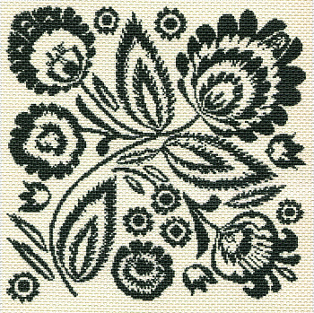 Рисунок на канве МАТРЕНИН ПОСАД арт.41х41 - 1740 Таинственный цветок