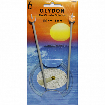 49452 PONY GLYDON Спицы круговые 4,00 мм/100 см, пластик
