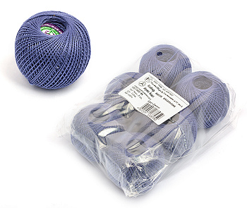 Набор ниток Ирис для вязания Джинс (100% хлопок) 6х25г/150м, С-Пб