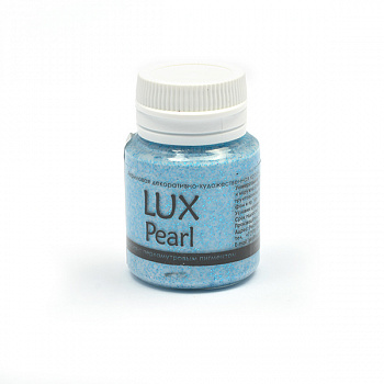 Акриловая краска LUXART Pearl арт.str.R26V20 Синий глиттер перламутровый 20 мл.