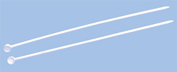 Спицы арт.ВОС-С 71 прямые для вязания с огранич. 3,0мм 33см (2шт) сталь тефлон