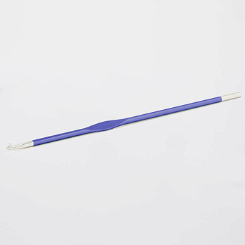 47470 Knit Pro Крючок для вязания Zing 4,5мм, алюминий, иолит (фиолетовый)