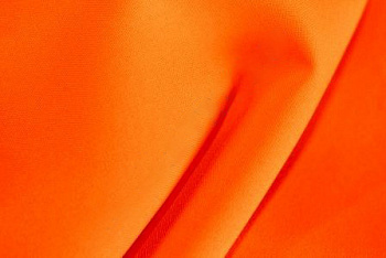 Ткань Габардин 150г/м² 100% ПЭ шир.150см цв.S02 неон-оранжевый рул.50м