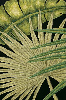 Набор для вышивания РТО арт.M447 Пальмовые листья-2 30х45 см