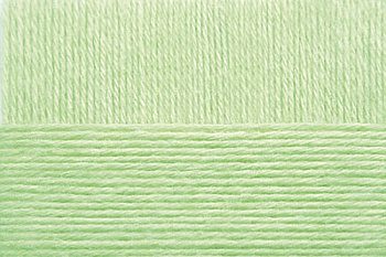 Пряжа для вязания ПЕХ Детская объёмная (100% микрофибра) 5х100г/400м цв.041 салатовый