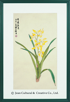 Набор для вышивания крестом XIU CRAFTS арт.122 Аромат орхидей 34,29х59,69 см