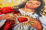 Набор для вышивания бисером КРОШЕ арт. В-193 Иисус Христос 19х27 см