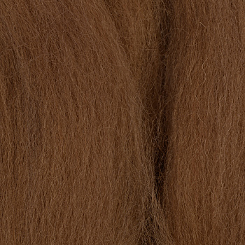 Шерсть для валяния ПЕХОРКА тонкая шерсть (100%меринос.шерсть) 50г цв.165 т.бежевый