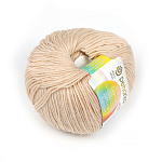 Пряжа для вязания ПЕХ Детский каприз (50% мериносовая шерсть, 50% фибра) 10х50г/225м цв.442 натуральный