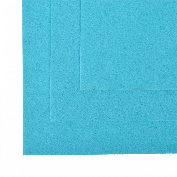 Фетр листовой жесткий Magic 4 Hobby 2мм 20х30см арт.FLT-H2 уп.10 листов цв.615/028 голубой