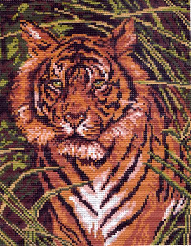 Рисунок на канве МАТРЕНИН ПОСАД арт.28х37 - 0099-1 Тигр