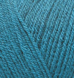 Пряжа для вязания Ализе Superlana TIG (25% шерсть, 75% акрил) 5х100г/570 м цв.212 петроль