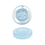 Пуговицы пластик 5486 Pearl (14-4112 TPX) цв.голубой 16L-10мм, 4 прокола, 200 шт