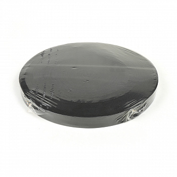 Тесьма вязаная окантовочная 20мм арт.20с2598 плотность 3,5 г/м цв.черный уп.100м