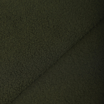Ткань флис 2-х ст. TBY-0059-078 190 г/м² 100% ПЭ шир.150см  цв.S078 олива уп.10м