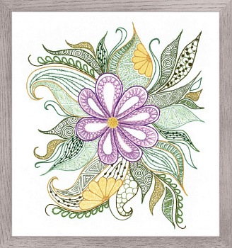 Набор для вышивания РИОЛИС арт.1588 Прекрасный цветок 30х34 см