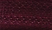 Молния пласт. юбочная №3, 25см, цв.F179 (173) т.бордовый