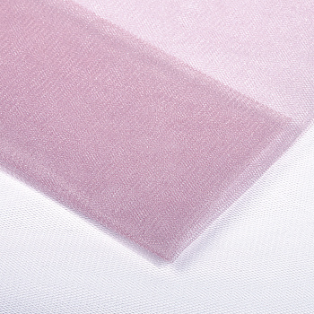 Фатин Кристалл средней жесткости блестящий арт.K.TRM шир.300см, 100% полиэстер цв. 11 К уп.1м - розовый