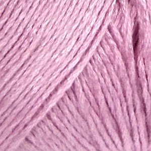 Пряжа для вязания ПЕХ Жемчужная (50% хлопок, 50% вискоза) 5х100г/425м цв.029 розовая сирень