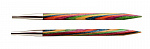 20407 Knit Pro Спицы съемные для вязания Symfonie 6мм для длины тросика 28-126см, дерево, многоцветный, 2шт